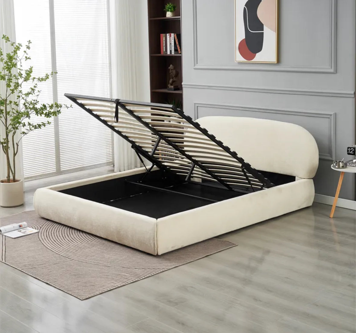 Lit coffre Babylone Chenille