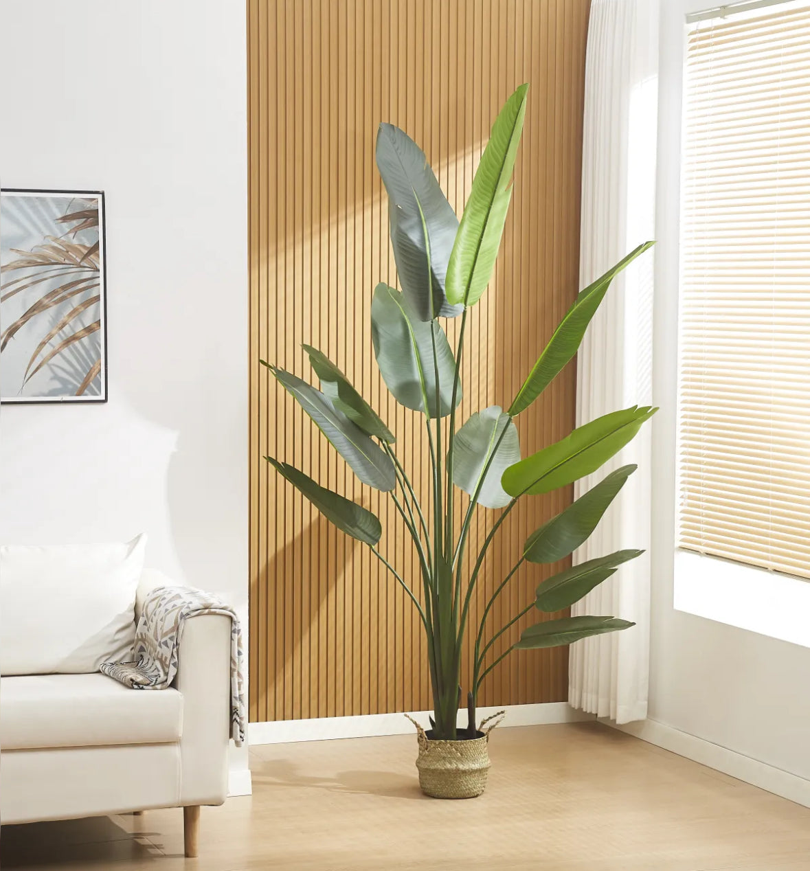 PLANTE ARTIFICIELLE STRELITZIA OISEAU DE PARADIS