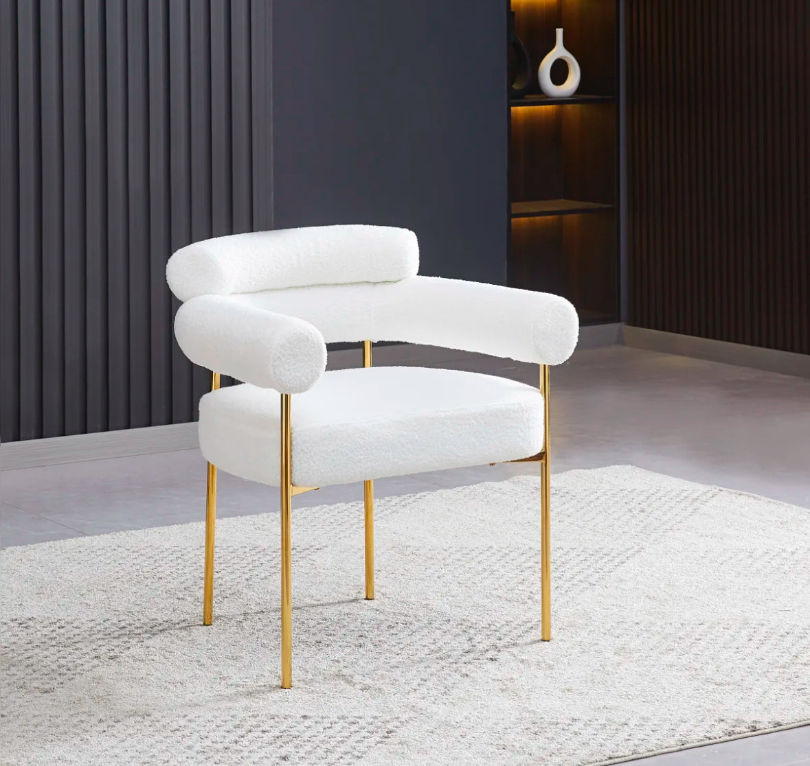 Chaise Bulle Gold