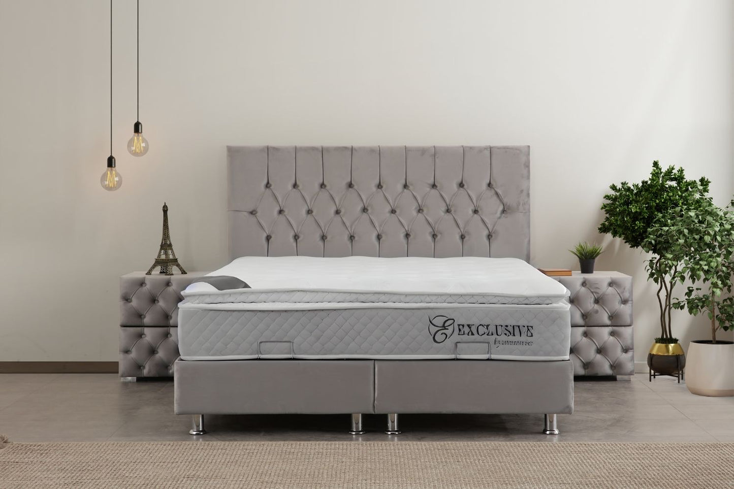 Pack lit coffre Hugo + matelas 30